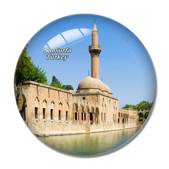 Turkey Urfa Abraham Sanliurfa 3D Fridge Magnet Crystal Glass