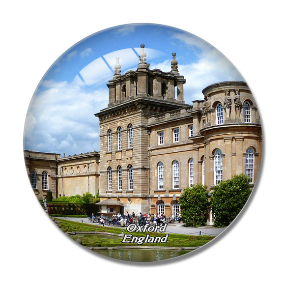 UK England Blenheim Palace Oxford 3D Fridge Magnet Crystal Glass