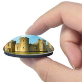 UK England Bodiam Castle East Sussex 3D Fridge Magnet Crystal Glass