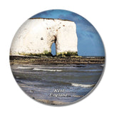 UK England Botany Bay Kent 3D Fridge Magnet Crystal Glass