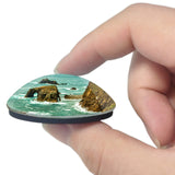 UK England Cornwall 3D Fridge Magnet Crystal Glass