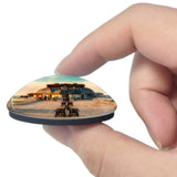UK England Cromer Pier 3D Fridge Magnet Crystal Glass