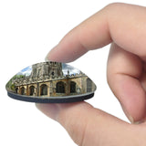 UK England Fairford Castle 3D Fridge Magnet Crystal Glass