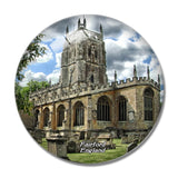 UK England Fairford Castle 3D Fridge Magnet Crystal Glass