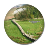 UK England Hadrian's Wall Northumberland 3D Fridge Magnet Crystal Glass