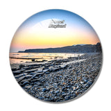 UK England Jurassic Coast Dorset 3D Fridge Magnet Crystal Glass
