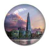 UK England London River Thames 3D Fridge Magnet Crystal Glass