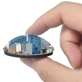 UK England London 3D Fridge Magnet Crystal Glass