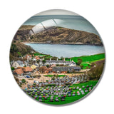 UK England Lulworth Cove 3D Fridge Magnet Crystal Glass