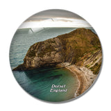 UK England Man O£ªWar Beach Dorset 3D Fridge Magnet Crystal Glass