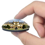 UK England Manor House Wales 3D Fridge Magnet Crystal Glass