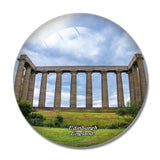UK England National Monument Of Scotland Edinburgh 3D Fridge Magnet Crystal Glass