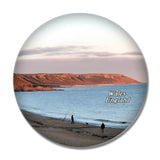 UK England Oxwich Wales 3D Fridge Magnet Crystal Glass