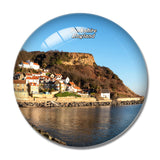 UK England Runswick Bay Yorkshire 3D Fridge Magnet Crystal Glass