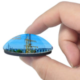 Belgium Ostende 3D Fridge Magnet Crystal Glass