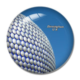 UK England Sels Building Birmingham 3D Fridge Magnet Crystal Glass