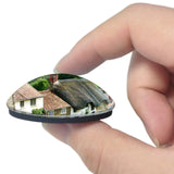 UK England Shaftesbury 3D Fridge Magnet Crystal Glass