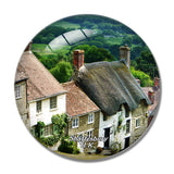 UK England Shaftesbury 3D Fridge Magnet Crystal Glass