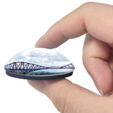 UK England Tyne Bridge Newcastle 3D Fridge Magnet Crystal Glass