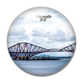 UK England Tyne Bridge Newcastle 3D Fridge Magnet Crystal Glass
