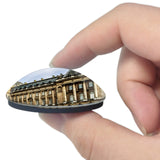 Belgium Royal Palace of Brussels 3D Fridge Magnet Crystal Glass