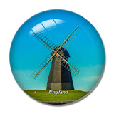 UK England Windmill 3D Fridge Magnet Crystal Glass