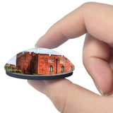 UK Whittington Castle Shrewsbury Shropshire 3D Fridge Magnet Crystal Glass