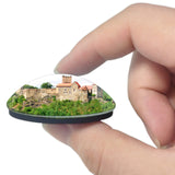 Austria Hardegg Castle 3D Fridge Magnet Crystal Glass