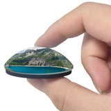 Austria Luenersee Bergsee 3D Fridge Magnet Crystal Glass