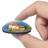 Austria Riegersburg Styria Castle 3D Fridge Magnet Crystal Glass