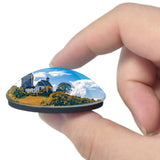 Austria Schwaz Tyrol Castle Freundsberg 3D Fridge Magnet Crystal Glass