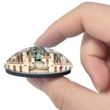 Belgium The Markt Bruges 3D Fridge Magnet Crystal Glass