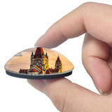 Austria Vienna Church 3D Fridge Magnet Crystal Glass