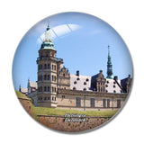 Denmark Castle Helsingor 3D Fridge Magnet Crystal Glass