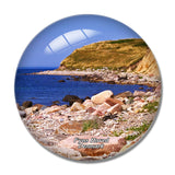 Denmark Fyns Hoved 3D Fridge Magnet Crystal Glass