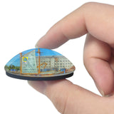 Finland Oulu 3D Fridge Magnet Crystal Glass