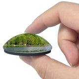 Finland Repovesi National Park Kouvola 3D Fridge Magnet Crystal Glass