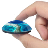 Belize Great Blue Hole 3D Fridge Magnet Crystal Glass