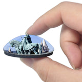 Hungary Budapest Ungarn Hungary 3D Fridge Magnet Crystal Glass