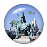 Hungary Budapest Ungarn Hungary 3D Fridge Magnet Crystal Glass