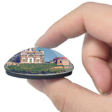 Hungary Esztergom Basilica Danube 3D Fridge Magnet Crystal Glass