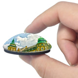 Hungary Lillafured 3D Fridge Magnet Crystal Glass