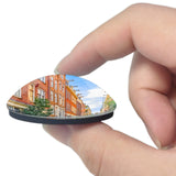 Netherlands Holland Amsterdam Jordaan Street 3D Fridge Magnet Crystal Glass