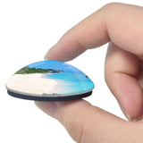 Bermuda Hamilton UK 3D Fridge Magnet Crystal Glass