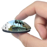 Netherlands Holland Work Of Art Hague 3D Fridge Magnet Crystal Glass