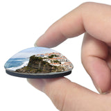 Portugal Azenhas Do Mar 3D Fridge Magnet Crystal Glass