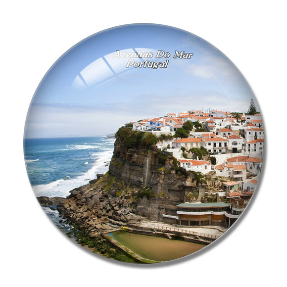 Portugal Azenhas Do Mar 3D Fridge Magnet Crystal Glass