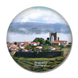 Portugal Braganca Castle 3D Fridge Magnet Crystal Glass