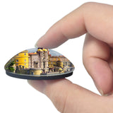 Portugal Castle Foam Sintra Lisbon 3D Fridge Magnet Crystal Glass