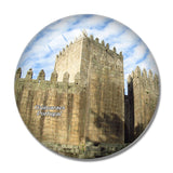 Portugal Guimaraes Castle 3D Fridge Magnet Crystal Glass